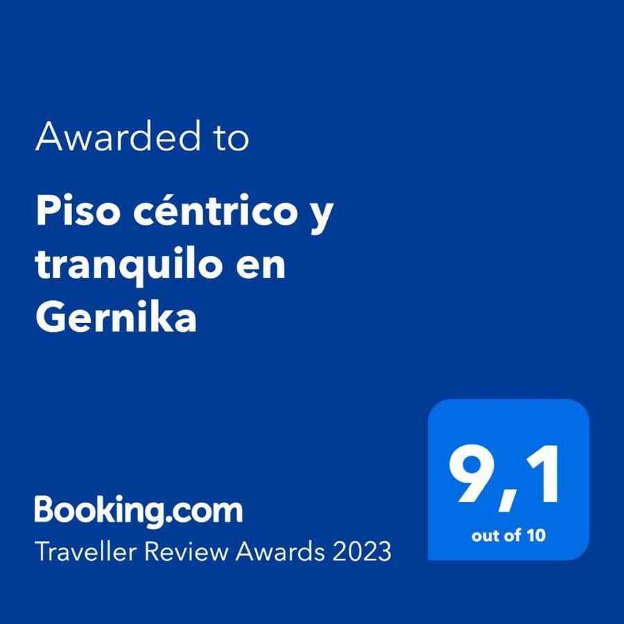 Apartmán Piso Centrico Y Tranquilo En Gernika Exteriér fotografie